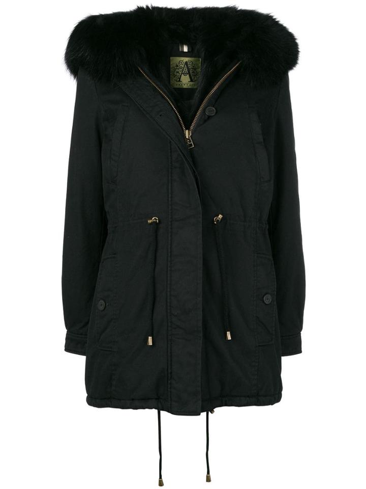Alessandra Chamonix Zipped Up Parka - Black