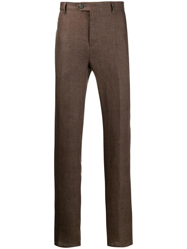 Brunello Cucinelli Classic Chinos - Brown