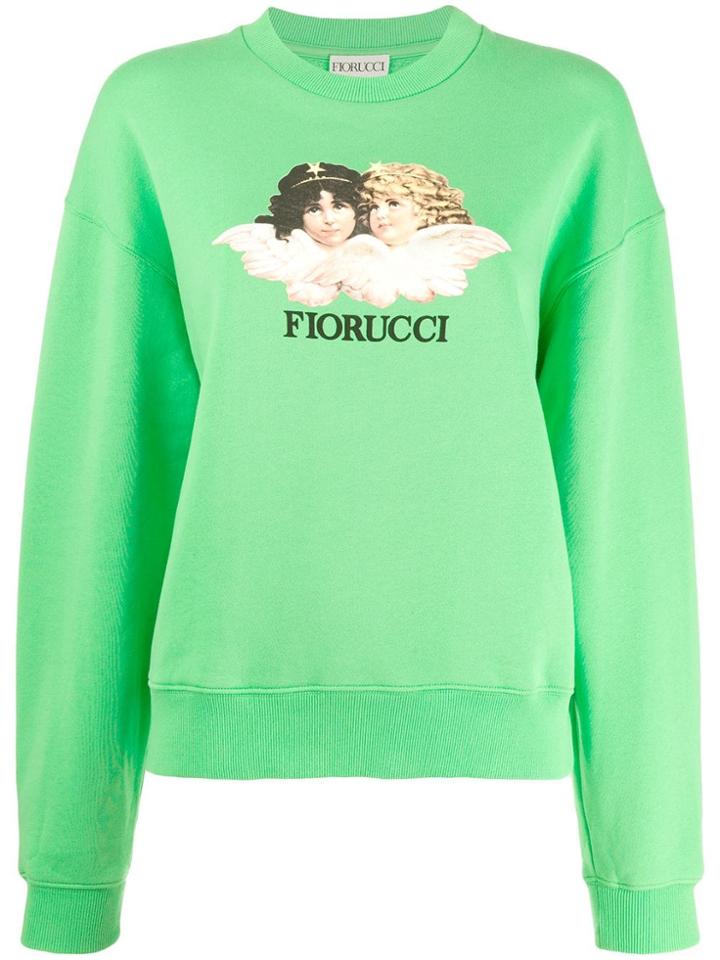 Fiorucci Vintage Angels Sweater - Green