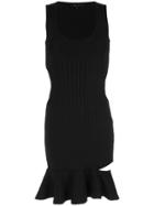 Gloria Coelho Knitted Dress - Black