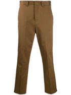 Pt01 Feather Charm Chinos - Brown
