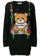 Moschino Teddy Bear Sweater Dress - Black