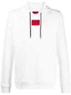 Boss Hugo Boss Reversed Logo Hoodie - White