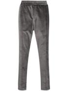 Low Brand Elasticated Waist Corduroy Trousers - Grey