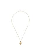 Ellis Mhairi Cameron 14kt Gold Xxxiii Champagne Diamond Pendant