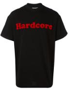 Gcds 'hardcore' T-shirt, Men's, Size: Large, Black, Cotton/polyester