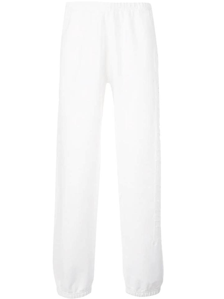 Supreme Set Logo Jogging Trousers - White