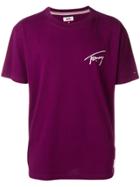 Tommy Jeans Signature Logo T-shirt - Pink