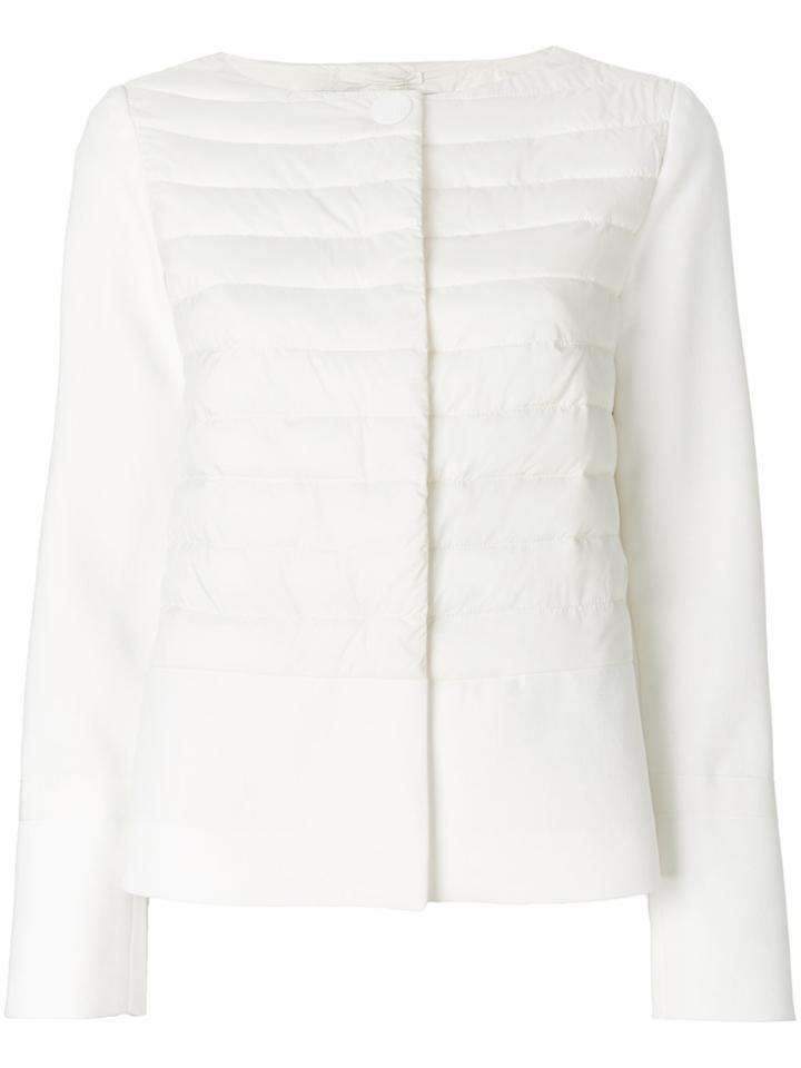 Herno Slim-fit Padded Jacket - Nude & Neutrals