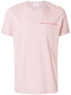 Dondup Round Neck T-shirt - Pink & Purple