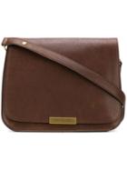 Saint Laurent Saddle Tote Bag - Brown