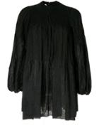 Marques'almeida Oversized Puff Sleeve Shirt - Black