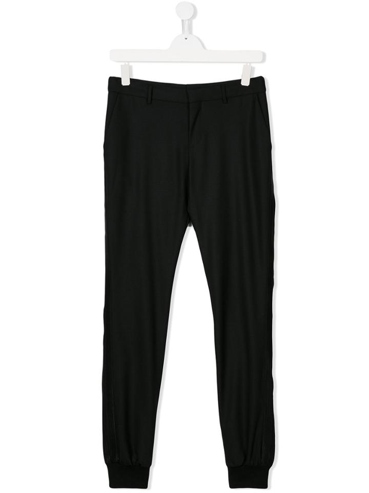 Neil Barrett Kids Slim Chinos - Black