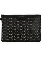 Jimmy Choo 'derek' Clutch, Men's, Black, Leather/metal (other)