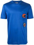 Lanvin Patch Embroidered T-shirt - Blue