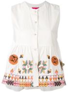Amuse - Muguet Buttoned Blouse - Women - Cotton/polyester - L, White, Cotton/polyester