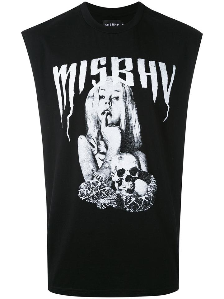 Misbhv - Girls Vest - Men - Cotton - M, Black, Cotton