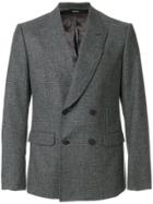 Alexander Mcqueen Double Breasted Blazer - Grey