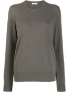 The Row Relaxed Knit Jumper - Brown