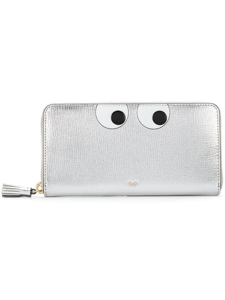 Anya Hindmarch All Around Zip Wallet - Metallic