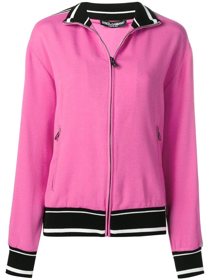 Dolce & Gabbana 'l'amore E Bellezza' Bomber Jacket - Pink