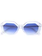 Garrett Leight Jacqueline Sunglasses - Blue