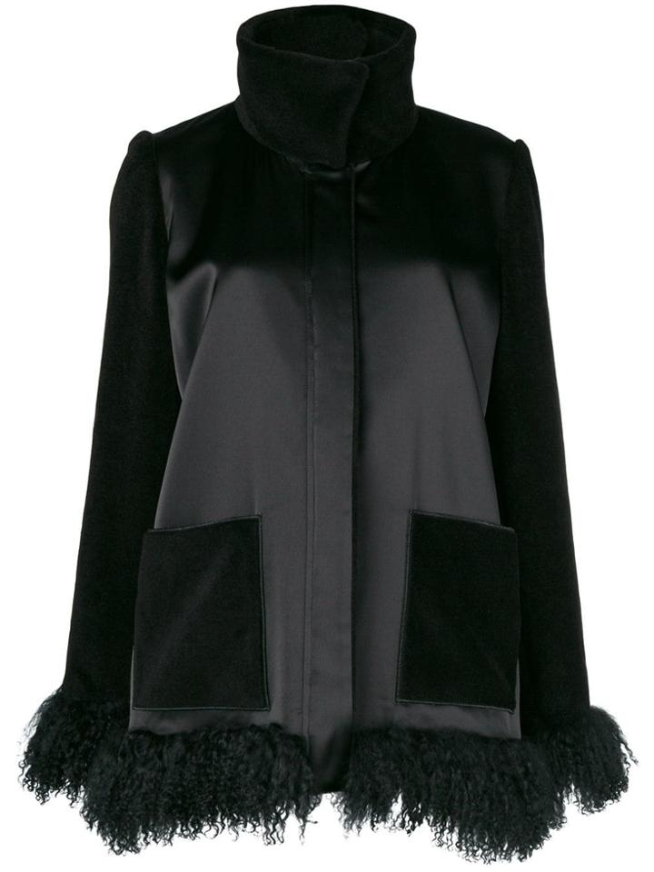Gianluca Capannolo Furry Hem Jacket - Black