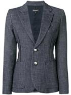 Emporio Armani Structured Blazer - Blue
