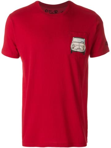 Mc2 Saint Barth Fiat&reg; 500 Print T-shirt - Red