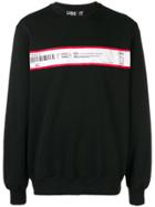 Letasca Printed Sweatshirt - Black