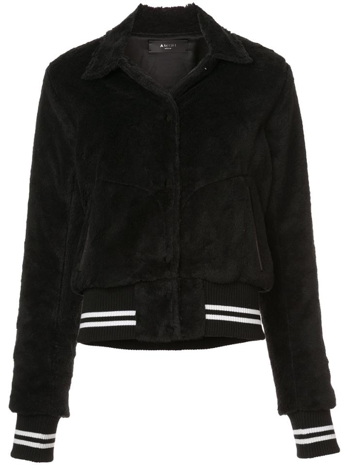 Amiri Sherpa Band Jacket - Black