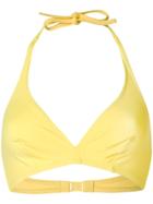 Eres Triangle Shaped Bikini Top - Yellow