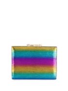 M2malletier Rainbow Box Clutch - Blue