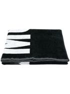 Moschino Moschino Print Beach Towel - Black