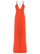Talie Nk Maxi Dress, Women's, Size: 36, Yellow/orange, Acetate/viscose