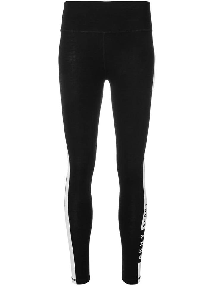Dkny Dkny Sport Stripe Detail Leggings - Black