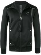 Philipp Plein Geometric Zipped Jacket - Black