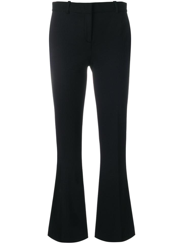 Versace Tailored Cropped Trousers - Black