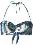 Mona - 'amitola' Bandeau Bikini Top - Women - Polyester/spandex/elastane - L, Polyester/spandex/elastane