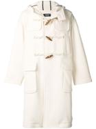 Undercover Structured Duffle Coat - White