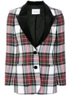 Racil Tartan Tuxedo Blazer - Multicolour
