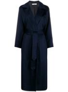 Katharine Hamnett London Belted Robe Coat - Blue
