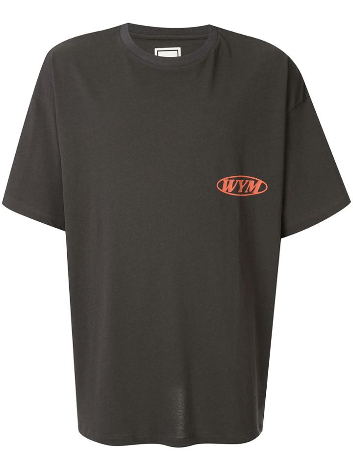 Wooyoungmi Rue De Vaugirard Paris T-shirt - Grey