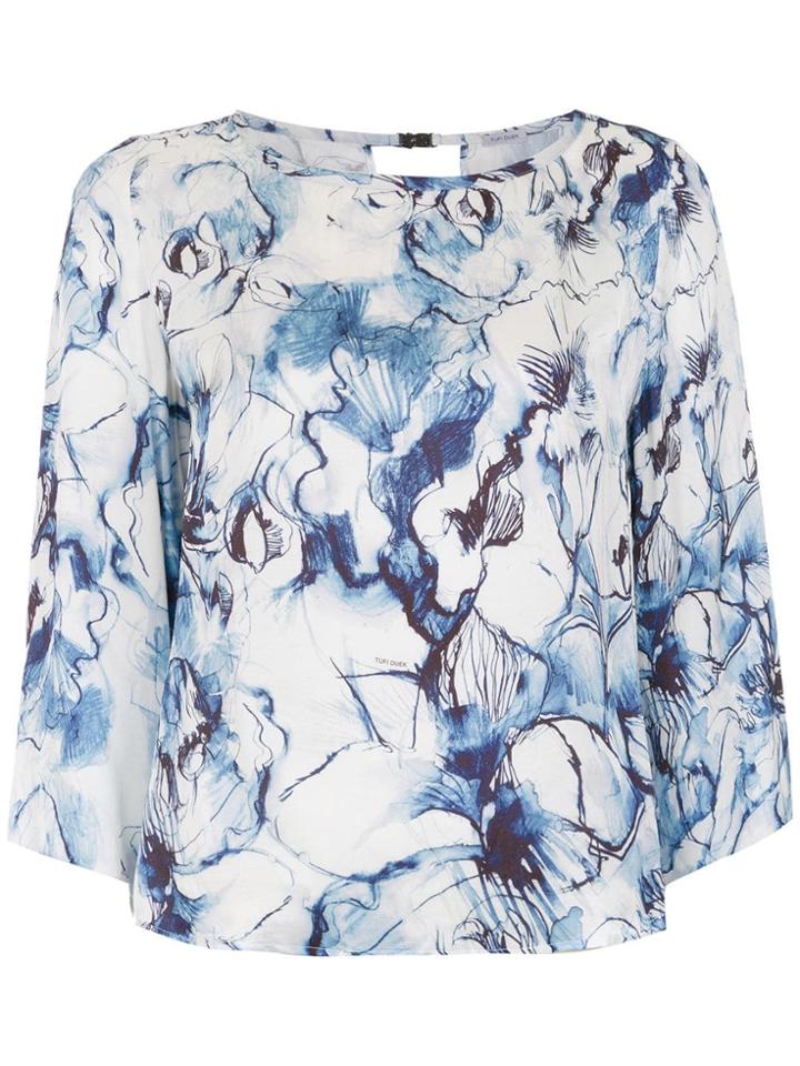 Tufi Duek Printed Blouse - White