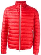 Moncler 'grange' Padded Jacket, Men's, Size: 5, Red, Polyamide/feather Down