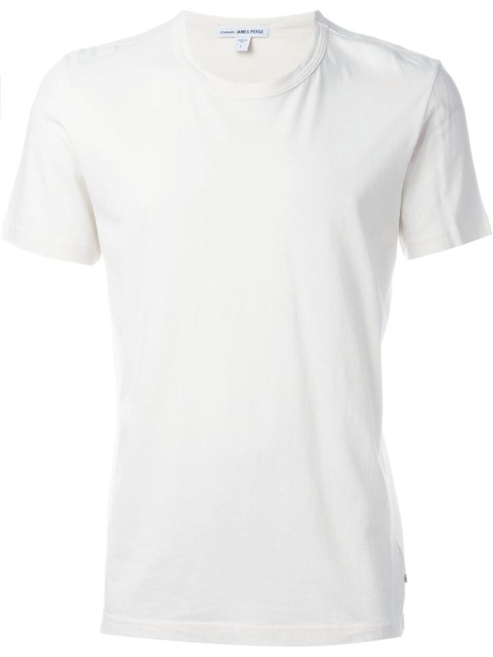 James Perse Round Neck T-shirt - White