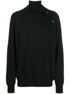 Lanvin Oversized Roll Neck Sweater - Black