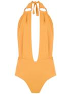 Framed Malibu Bodysuit - Yellow