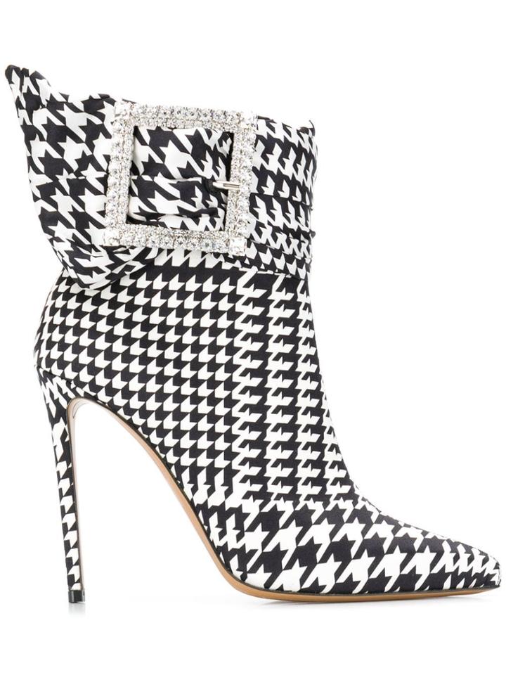 Alexandre Vauthier Yasmin Buckled Ankle Boots - Black
