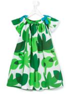 Il Gufo Floral Print Dress, Girl's, Size: 8 Yrs, Green